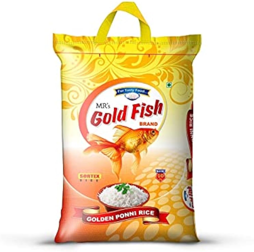 Ramsingh Gold Fish Nattu ponni 26kg / ராம்சிங் கோல்டு பிஷ் நாட்டு பொன்னி 26kg