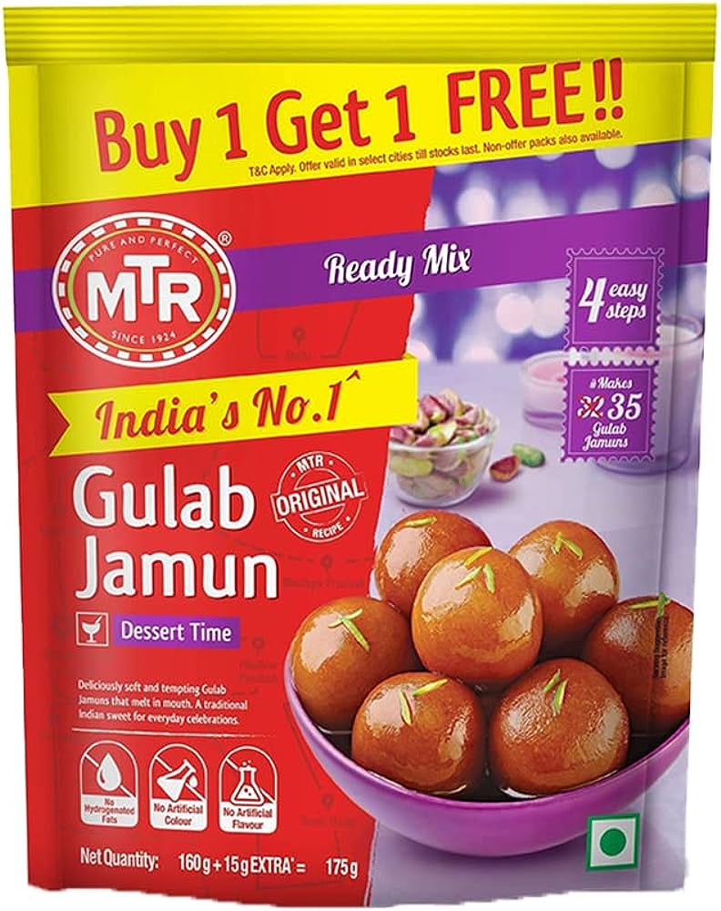 MTR Gulab Jamun 1+1 / MTR குலாப் ஜாமுன் மிக்ஸ் 1+1