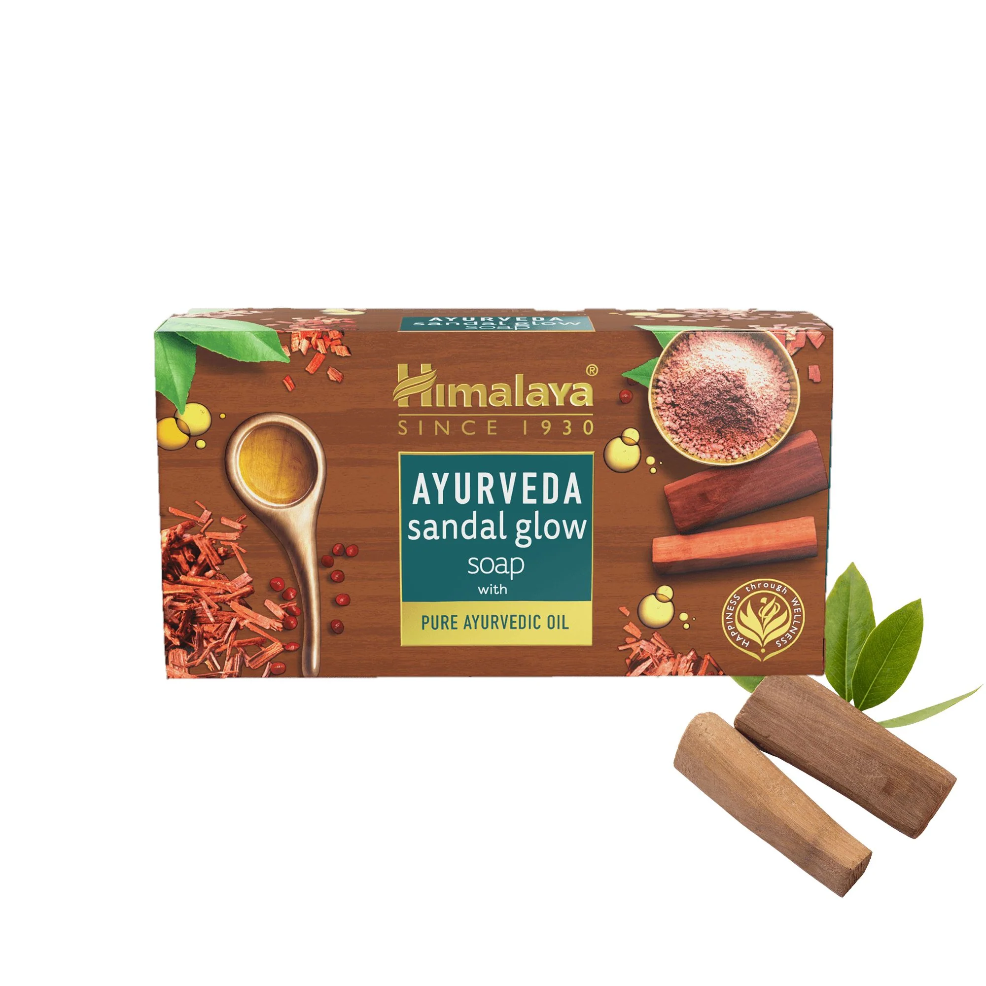 Himalaya Ayurveda Sandal Glow Saop 75gm / ஹிமாலயா ஆயுர்வேதா சாண்டல் சோப் 75gm