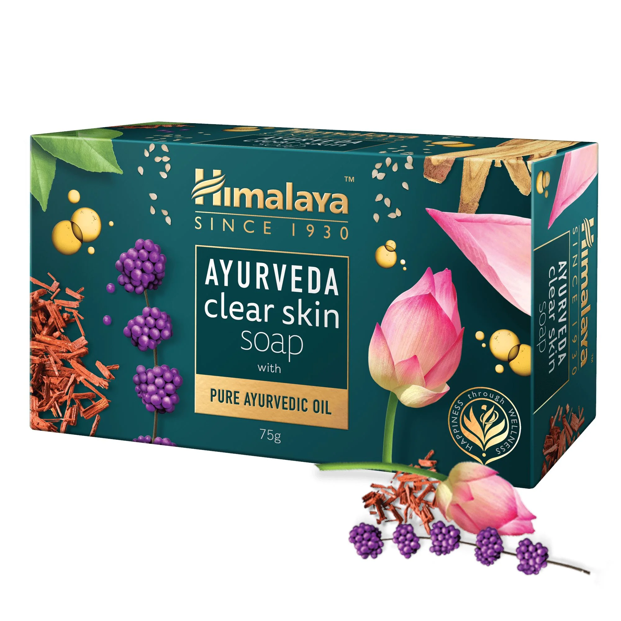 Himalaya Ayurveda Clear skin soap 125g / ஹிமாலயா ஆயுர்வேதிக் க்ளியர் ஸ்கின் சோப் 125g